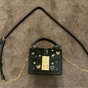 Aldo Black Mini Crossbody Bag